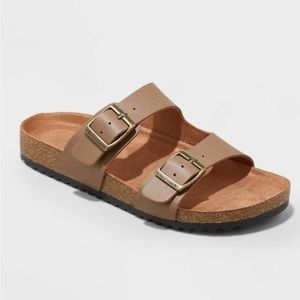 Kids' Drew Slip-On Footbed Sandals